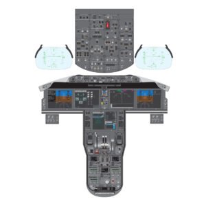 Boeing 787-8/9 Cockpit Poster